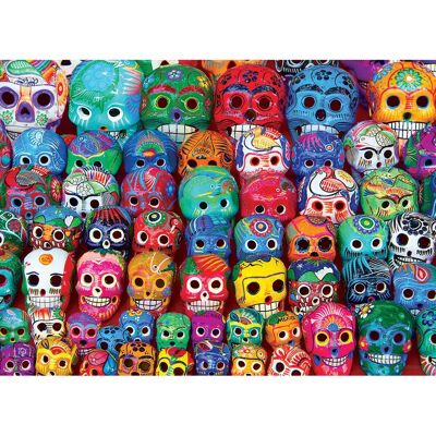 Eurographics 6000-5316 Puzzle - 1000 Teile - Tag der Toten Mexische Schädel Eurographics 6000-5316 Puzzle - 1000 Teile - Tag der Toten Mexische Schädel