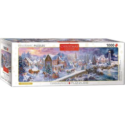 Eurographics Panorama Puzzle Urlaub am Meer - 1000 Teile Eurographics Panorama Puzzle Urlaub am Meer - 1000 Teile