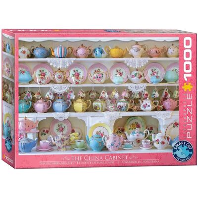 Étagère à puzzle en porcelaine chinoise - Eurographics, 1000 pièces Étagère à puzzle en porcelaine chinoise - Eurographics, 1000 pièces
