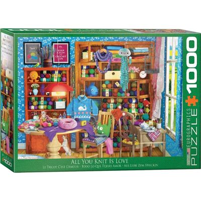 Eurographics 6000-5405 - Formes de pièces inhabituelles Puzzle difficulté supérieure - 68x48cm Eurographics 6000-5405 - Formes de pièces inhabituelles Puzzle difficulté supérieure - 68x48cm