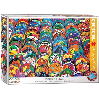 Eurographics Pussel - Mexikanska keramikfat - 1000 Bitar Eurographics Pussel - Mexikanska keramikfat - 1000 Bitar