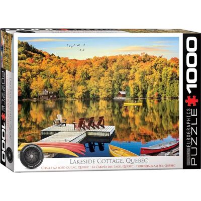 Eurographics Lakeside Cottage - 1000-Teile Puzzle Eurographics Lakeside Cottage - 1000-Teile Puzzle