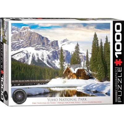 Puzzle Eurographics Parc National Yoho - 1000 pièces Puzzle Eurographics Parc National Yoho - 1000 pièces