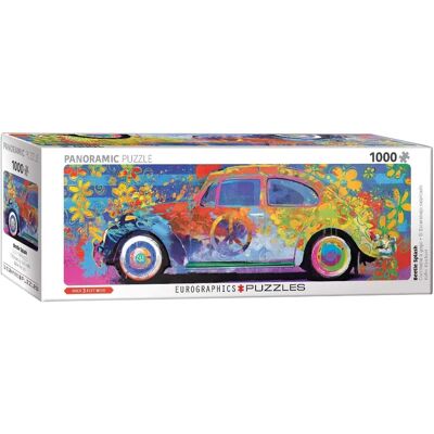 Puzzle Eurographics VW Maggiolino Splash Panorama - 1000 Pezzi Puzzle Eurographics VW Maggiolino Splash Panorama - 1000 Pezzi