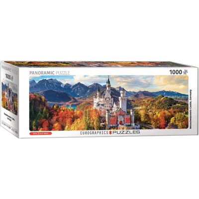 Eurographics Neuschwanstein Castle Deutschland Panorama Puzzle - 1000 Stück Eurographics Neuschwanstein Castle Deutschland Panorama Puzzle - 1000 Stück