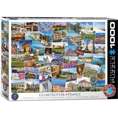 Eurographics Frankreich Globetrotter Puzzle - 1000 Stück Eurographics Frankreich Globetrotter Puzzle - 1000 Stück
