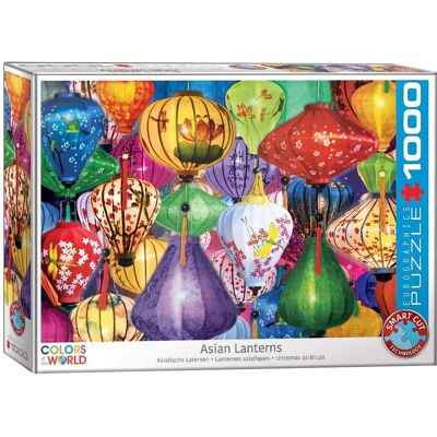 Eurographics Aziatische Lantaarns Puzzel 1000 Stukjes Eurographics Aziatische Lantaarns Puzzel 1000 Stukjes