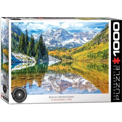 Eurographics Národní park Skalisté hory 1000-dílné puzzle - Puzzle Eurographics Národní park Skalisté hory 1000-dílné puzzle - Puzzle
