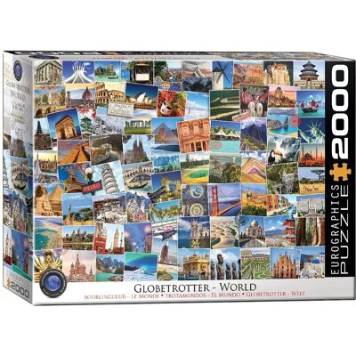 Eurographics Světoběžník 2000-dílné puzzle - Puzzle Eurographics Světoběžník 2000-dílné puzzle - Puzzle