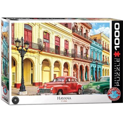 Eurographics Puzzle L’Avana Cuba 1000 Pezzi - Puzzle Eurographics Puzzle L’Avana Cuba 1000 Pezzi - Puzzle