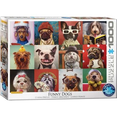 Eurographics Lucia Heffernan Lustige Hunde Puzzle - 1000 Teile Eurographics Lucia Heffernan Lustige Hunde Puzzle - 1000 Teile
