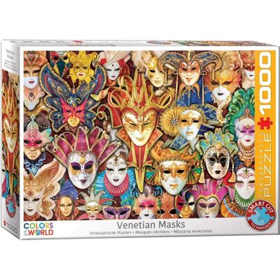 Eurographics Venezianische Masken Puzzle - 1000 Teile Eurographics Venezianische Masken Puzzle - 1000 Teile