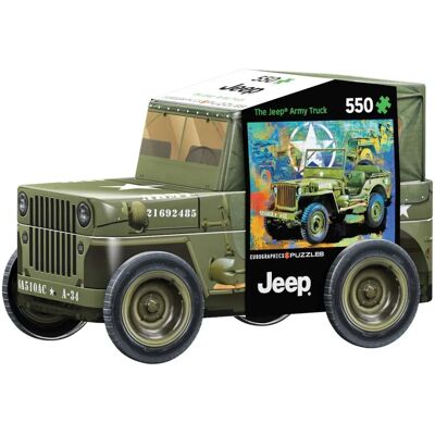 Rompecabezas Jeep Militar Eurographics - 550 Piezas Rompecabezas Jeep Militar Eurographics - 550 Piezas