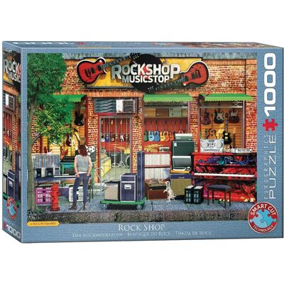 Eurographics Puzzle Rock Shop - 1000 Teile - Ungewöhnliche Formen Eurographics Puzzle Rock Shop - 1000 Teile - Ungewöhnliche Formen
