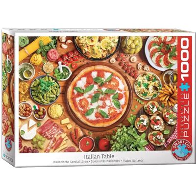 Puzzle Eurographics - Table Italienne 1000 Pièces Puzzle Eurographics - Table Italienne 1000 Pièces