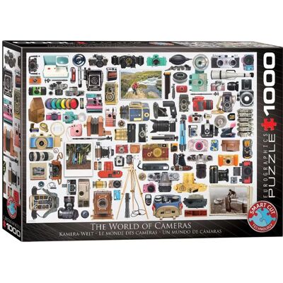 Eurographics Monde des Caméras Puzzle 1000 Pièces Eurographics Monde des Caméras Puzzle 1000 Pièces