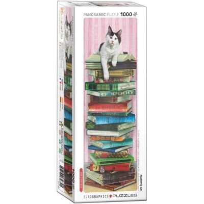 Puzzle Chat Académique Eurographics - 1000 Pièces - Carton Recyclé Puzzle Chat Académique Eurographics - 1000 Pièces - Carton Recyclé