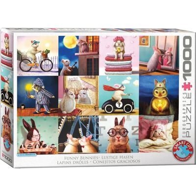 Eurographics Lustige Hasen Puzzle - 1000 Teile Eurographics Lustige Hasen Puzzle - 1000 Teile