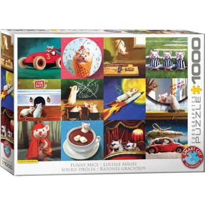 Eurographics 6000-5695 - Ungewöhnliche Puzzlestücke - 1000 Teile Eurographics 6000-5695 - Ungewöhnliche Puzzlestücke - 1000 Teile