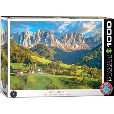 Puzzle Eurographics Montagnes Dolomites - 1000 Pièces Puzzle Eurographics Montagnes Dolomites - 1000 Pièces