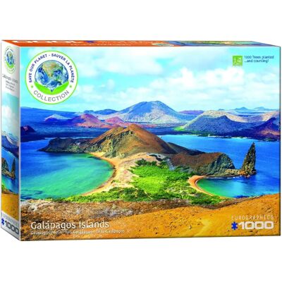 Puzzle Galápagos Eurographics - 1000 Pièces - Difficulté Supérieure - Publicité Puzzle Galápagos Eurographics - 1000 Pièces - Difficulté Supérieure - Publicité