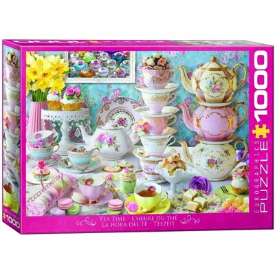 Eurographics Tea Party Puzzle 1000 Pièces - Puzzle Eurographics Tea Party Puzzle 1000 Pièces - Puzzle