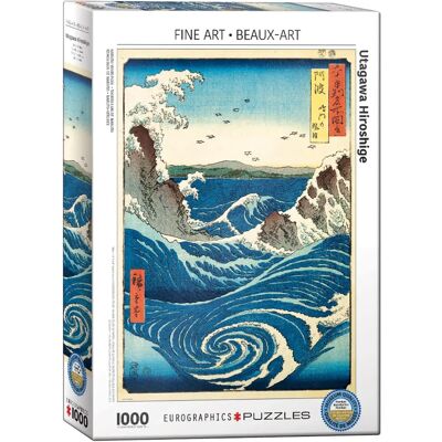 Eurographics Utagawa Hiroshige Naruto Strudel Puzzle - 1000 Teile Eurographics Utagawa Hiroshige Naruto Strudel Puzzle - 1000 Teile