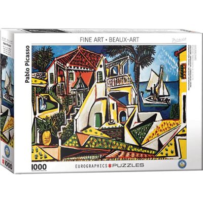 Eurographics Picasso Mediterrane Landschap Puzzel - 1000 Stukjes Eurographics Picasso Mediterrane Landschap Puzzel - 1000 Stukjes