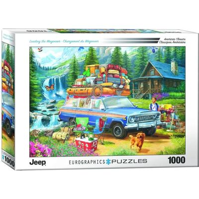 Eurographics Camper's Paradise - Puzzle de 1000 Pièces pour Amateurs de Camping Eurographics Camper's Paradise - Puzzle de 1000 Pièces pour Amateurs de Camping