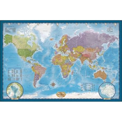 Eurographics Weltkarte Puzzle - 5000 Teile - Bildung & langlebig Eurographics Weltkarte Puzzle - 5000 Teile - Bildung & langlebig