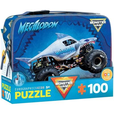 Eurographics Monster Jam Megalodon Obědová Taška - Lunchbox Eurographics Monster Jam Megalodon Obědová Taška - Lunchbox