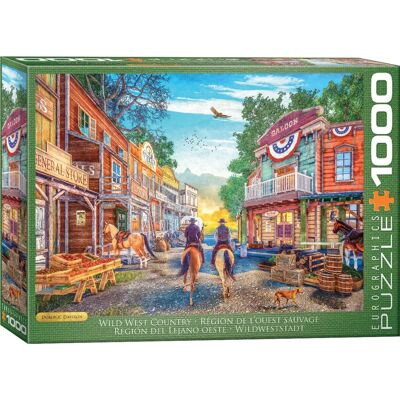 Eurographics Wildweststadt - Puzzle o 1000 dílců Eurographics Wildweststadt - Puzzle o 1000 dílců