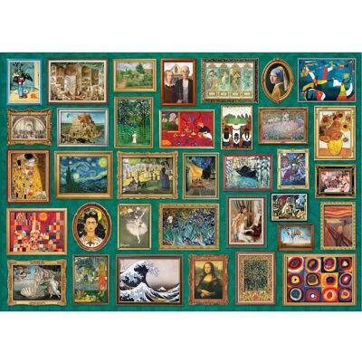 Eurographics Meisterwerke - 2000-Teiliges Panoramapuzzle - Kunstauswahl Eurographics Meisterwerke - 2000-Teiliges Panoramapuzzle - Kunstauswahl