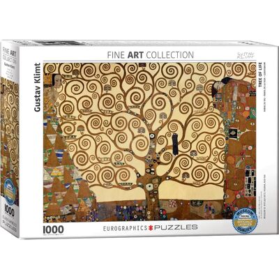 Eurographics Klimt Lebensbaum Puzzle 1000 Teile - Kunst Eurographics Klimt Lebensbaum Puzzle 1000 Teile - Kunst
