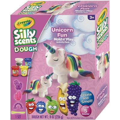 Set de Pâte à Modeler Parfumée - Crayola Unicorns - Publicité Set de Pâte à Modeler Parfumée - Crayola Unicorns - Publicité