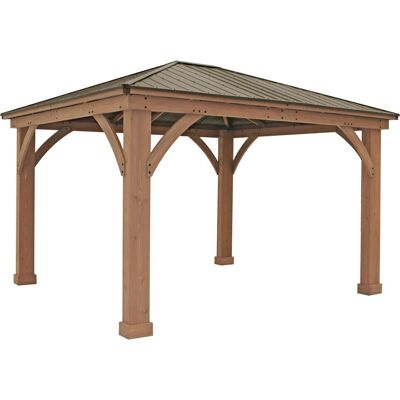 Westmann Devon 12x14 Holzpavillon - Robuster Gartenpavillon Westmann Devon 12x14 Holzpavillon - Robuster Gartenpavillon