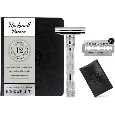 Rockwell Razors Rockwell T2 Justerbar Safety Razor Rockwell Razors Rockwell T2 Justerbar Safety Razor