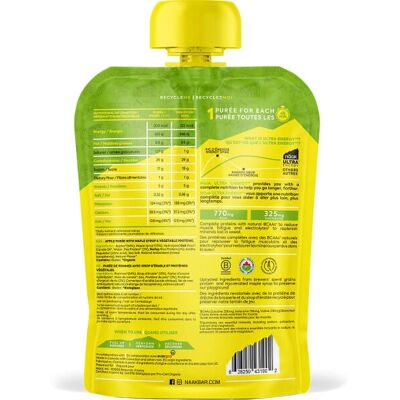 Gel Énergétique Naak Ultra - Pomme Sirop d’Érable - Ultra Endurance - Publicité Gel Énergétique Naak Ultra - Pomme Sirop d’Érable - Ultra Endurance - Publicité