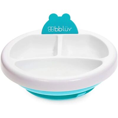 BBLÜV Aqua Divided Plate - Kids' Mealware BBLÜV Aqua Divided Plate - Kids' Mealware