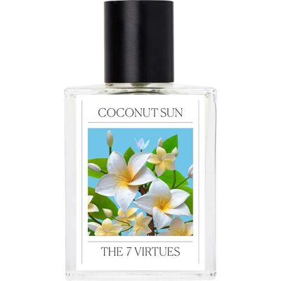 The 7 Virtues Coconut Sun Eau De Parfum - Understøtter Rent Vand The 7 Virtues Coconut Sun Eau De Parfum - Understøtter Rent Vand