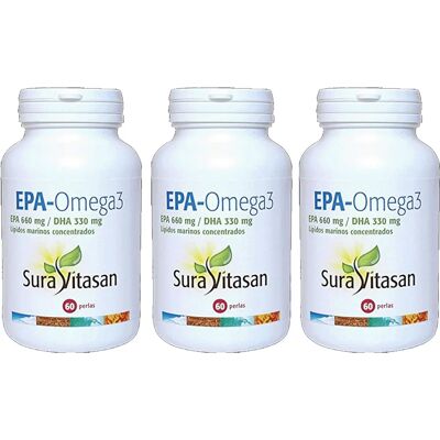 Sura Vitasan Epa-Omega 3 60 Pearls - Nahrungsergänzungsmittel Sura Vitasan Epa-Omega 3 60 Pearls - Nahrungsergänzungsmittel