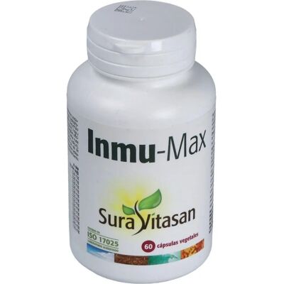 Sura Vitasan Inmu-Max 60 cápsulas - Apoio ao sistema imunológico Sura Vitasan Inmu-Max 60 cápsulas - Apoio ao sistema imunológico
