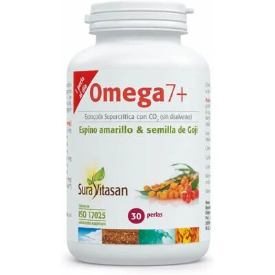 Sura Vitasan Omega 7+ 30 gélules molles - Complément alimentaire - Publicité Sura Vitasan Omega 7+ 30 gélules molles - Complément alimentaire - Publicité