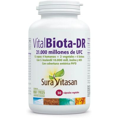 Sura Vitasan VitalBiota-DR 30 Kapseln - Nahrungsergänzung Sura Vitasan VitalBiota-DR 30 Kapseln - Nahrungsergänzung