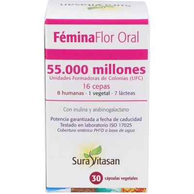 Sura Vitasan Feminine Oral Flower 55,000 Mil - Dietary Supplement Sura Vitasan Feminine Oral Flower 55,000 Mil - Dietary Supplement