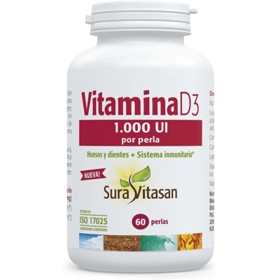 Sura Vitasan Vitamin D3 1000Ui - Softgels Sura Vitasan Vitamin D3 1000Ui - Softgels