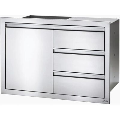 Napoleon 36” X 24” Door & Triple Drawer Combo - Storage Component Napoleon 36” X 24” Door & Triple Drawer Combo - Storage Component