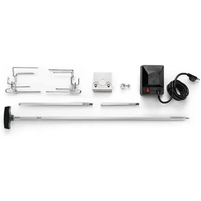 Napoleon Heavy Duty Edelstahl Drehspieß-Set für Rogue Serie - Elektrischer Motor Napoleon Heavy Duty Edelstahl Drehspieß-Set für Rogue Serie - Elektrischer Motor