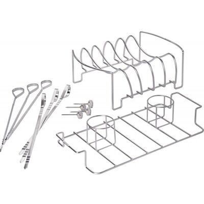 Napoleon Starterset voor Vleesliefhebbers - Grillset met Thermometers & Ribs Rack Napoleon Starterset voor Vleesliefhebbers - Grillset met Thermometers & Ribs Rack