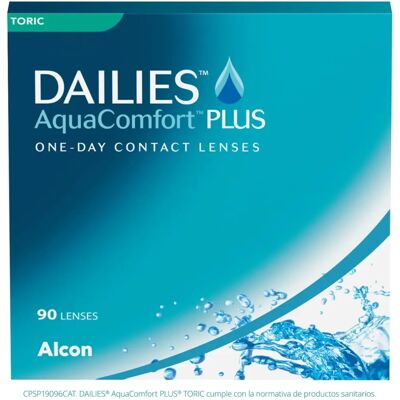 Lentes de contacto diarias Dailies AquaComfort Plus Toric - Contacto Lentes de contacto diarias Dailies AquaComfort Plus Toric - Contacto